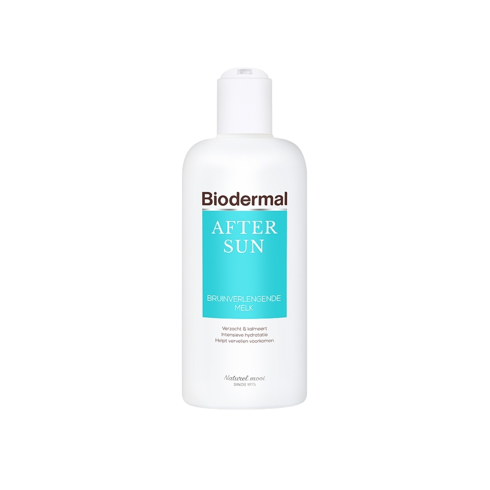 Product afbeelding van Biodermal Aftersun Bruinverlengende Melk - 200 ml