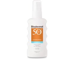 Product afbeelding van Biodermal Hydraplus zonnespray SPF 50 - 175 ml