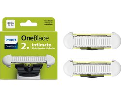 Product afbeelding van Philips OneBlade Intimate scheermesjes - QP229/50