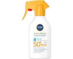 Product afbeelding van NIVEA Sun Babies & Kids Sensitive Protect Zonnespray - SPF50+ - 270 ml
