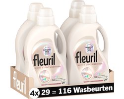 Product afbeelding van Fleuril White & Light vloeibaar wasmiddel - 116 wasbeurten