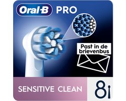 Product afbeelding van Oral-B Pro Sensitive Clean Opzetborstels - 8 stuks