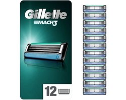 Product afbeelding van Gillette Mach3 scheermesjes - 12 stuks