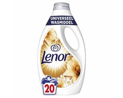 Product afbeelding van Lenor vloeibaar wasmiddel - amber & orchidee - 20 wasbeurten - 900 ml