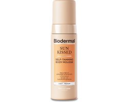 Product afbeelding van Biodermal Sun Kissed zelfbruinende mousse