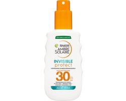 Product afbeelding van Garnier Ambre Solaire Invisible Protect Zonnebrandspray - SPF 30 - 150 ml