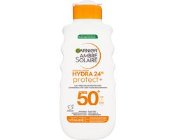 Product afbeelding van Garnier Ambre Solaire Hydra 24h Protect Zonnemelk - SPF50+