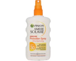 Product afbeelding van Garnier Ambre Solaire Ultra Hydrating Zonnebrandspray SPF 30 - 200 ml