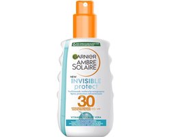 Product afbeelding van Garnier Ambre Solaire Invisible Protect Refresh Zonnebrandspray - SPF30 - 200 ml