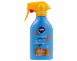 Product afbeelding van NIVEA SUN Protect & Moisture Zonnebrandspray SPF 20 - 270 ml