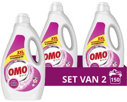 Product afbeelding van Omo vloeibaar wasmiddel Kleur - 75 wasbeurten - 7,5 L