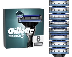 Product afbeelding van Gillette Mach3 scheermesjes - 8 stuks