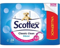 Product afbeelding van SCOTTEX Décor toiletpapier - 2-laags - 96 rollen