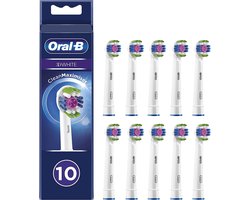Product afbeelding van Oral-B 3D White opzetborstels - 10 stuks - met CleanMaximiser