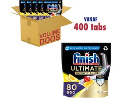 Product afbeelding van Finish Quantum Ultimate Infinity Shine vaatwastabletten - 400 vaatwastabletten