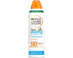 Product afbeelding van Garnier Ambre Solaire Sensitive Expert+ Kids Hypoallergene Zonnebrandmist - SPF 50+ - 150 ml