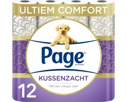 Product afbeelding van Page toiletpapier - 3-laags - 12 rollen