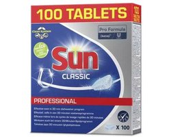 Product afbeelding van Sun Classic Professional vaatwastabletten - 2400 vaatwastabletten
