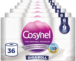Product afbeelding van Cosynel toiletpapier - 3-laags - 54 rollen