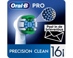 Product afbeelding van Oral-B Pro Precision Clean opzetborstels - 16 stuks