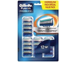 Product afbeelding van Gillette Fusion5 ProGlide scheermesjes - 12 stuks