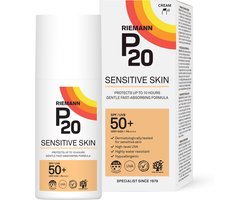 Product afbeelding van P20 Sensitive Zonnebrandlotion - gevoelige huid - SPF 50+ - 200 ml