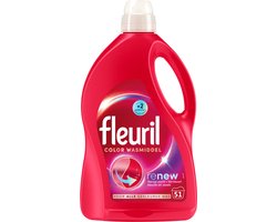 Product afbeelding van Fleuril vloeibaar wasmiddel Renew Gekleurde Was - 204 wasbeurten - 10,2 L