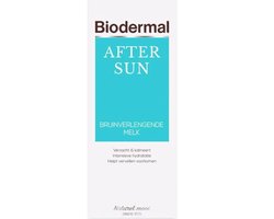 Product afbeelding van Biodermal aftersun melk bruinverlengend - 400 ml