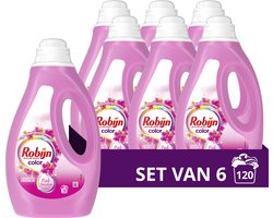 Product afbeelding van Robijn Vloeibaar Wasmiddel - Color Pink Sensation - 120 wasbeurten