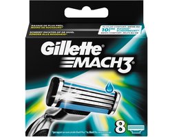 Product afbeelding van Gillette Mach3 scheermesjes - 8 stuks