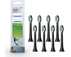 Product afbeelding van Philips Sonicare W2 Optimal White opzetborstels - 8 stuks - HX6068/13