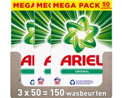 Product afbeelding van Ariel waspoeder - Original - 154 wasbeurten - 10,01 kg