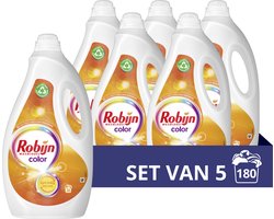 Product afbeelding van Robijn vloeibaar wasmiddel - gekleurde was - 180 wasbeurten