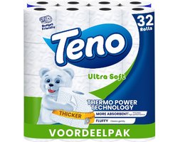 Product afbeelding van Teno - toiletpapier - 384 rollen