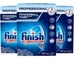 Product afbeelding van Finish Professional Powerball vaatwastabletten - 375 tabletten