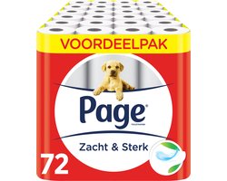 Product afbeelding van Page Toiletpapier - zacht & sterk - 72 rollen