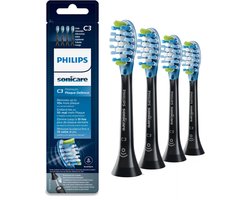 Product afbeelding van Philips Sonicare C3 Premium Plaque Defense opzetborstels - 4 stuks - HX9044/33