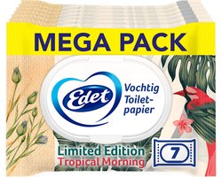 Product afbeelding van Edet vochtig toiletpapier - limited edition - 294 velletjes