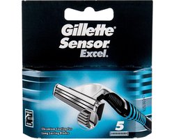 Product afbeelding van Gillette Sensor Excel scheermesjes - 5 stuks