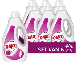 Product afbeelding van Omo Vloeibaar Wasmiddel - Kleur - 114 wasbeurten