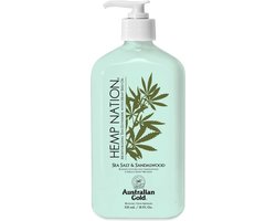 Product afbeelding van Australian Gold Hemp Nation Sea Salt & Sandalwood aftersun - 535 ml