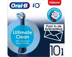 Product afbeelding van Oral-B iO Series Ultimate Clean opzetborstels - CrissCross - zwart - 10 stuks