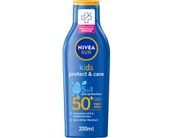 Product afbeelding van NIVEA SUN Kids Zonnebrandcrème - SPF 50+ - 200 ml