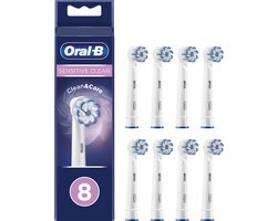 Product afbeelding van Oral-B Sensitive Clean opzetborstels - 8 stuks