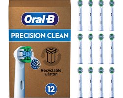 Product afbeelding van Oral-B Precision Clean Pro opzetborstels - CleanMaximiser - 12 stuks