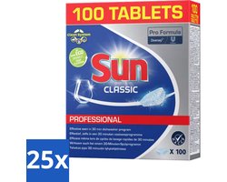 Product afbeelding van Sun Classic Professional vaatwastabletten - 2500 tabletten