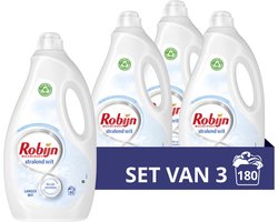 Product afbeelding van Robijn Stralend Wit vloeibaar wasmiddel - 180 wasbeurten