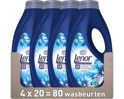 Product afbeelding van Lenor vloeibaar wasmiddel - zeebries - 80 wasbeurten