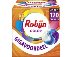 Product afbeelding van Robijn Classics 3-in-1 Wascapsules - Color - 120 wasbeurten
