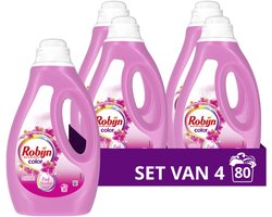 Product afbeelding van Robijn Vloeibaar Wasmiddel - Color Pink Sensation - 80 wasbeurten
